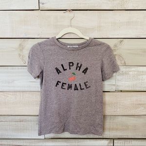 Sub_Urban Riot “Alpha Female” Grey T-Shirt